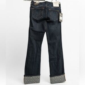 TRUE RELIGION Becca Mid Rise BOOT CUT Jeans Stretch Size 26